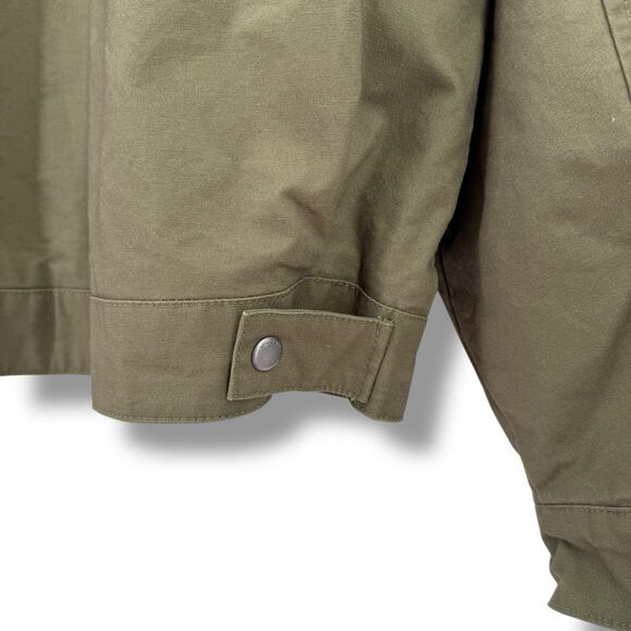 Volcom Voider Lined Jacket Men's Size XL Olive Green Corduroy Collar - Picture 6 of 11